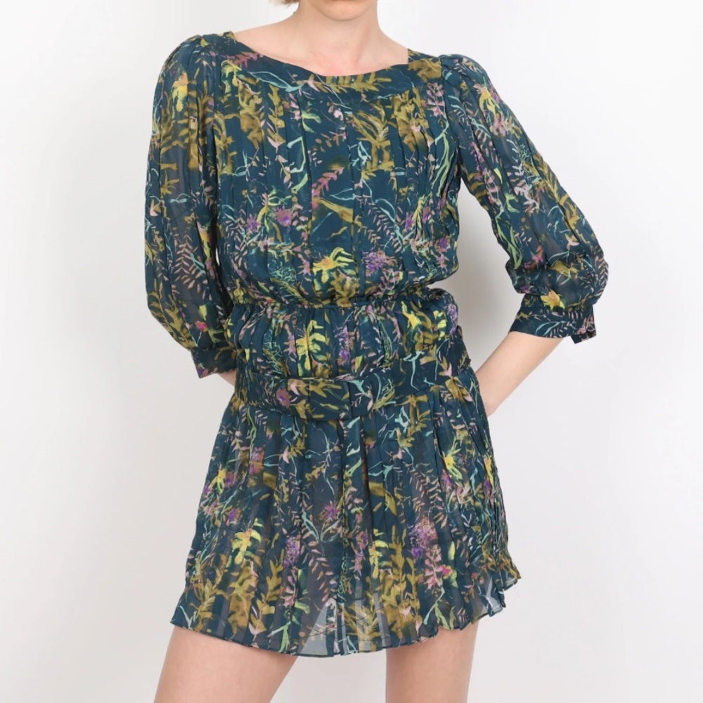 Diane von Furstenberg DVF dress green mini - Picture 8 of 8